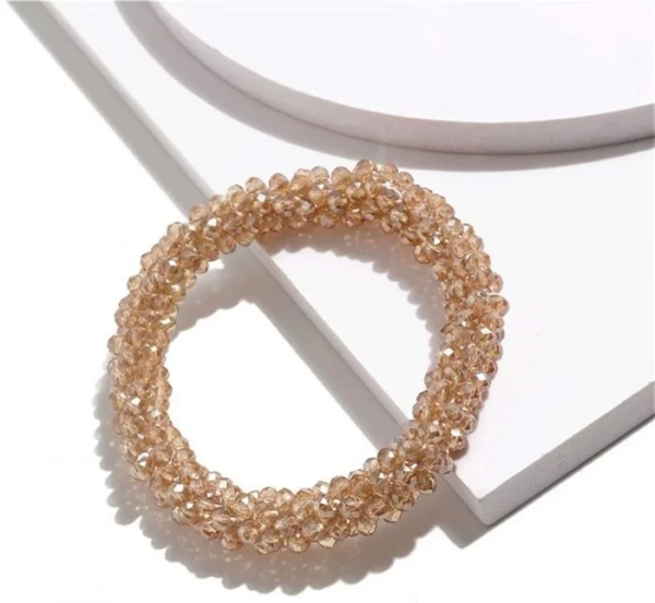 2 In 1 Hair Tie Bracelet – Elastic Bracelets Bangles - Image 2