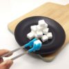 Silicone Kitchen Mini Tong Clip Salad Pliers Kitchenware Mini Tongs Dessert Tongs Food Tongs Ice Cube Tong Cake Tong – Stainless Steel