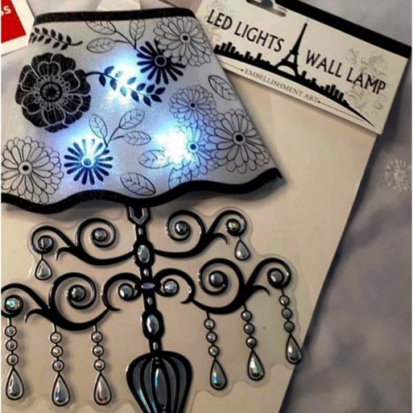 3D LED Lights Sticker – Wall Sticker LED Lights Lamp For Wall Decor - Image 4