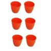 Pack of 6 Round Medium Lining Planter 4.5 x 4.5 inch - Image 3