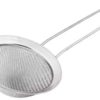 Metal Tea Strainer Set, Silver, 3 Pieces - Image 3