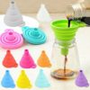 Silicone Funnel Foldable – Silicone Collapsible Funnel For Filling Water Bottle Oil Liquid - Image 4