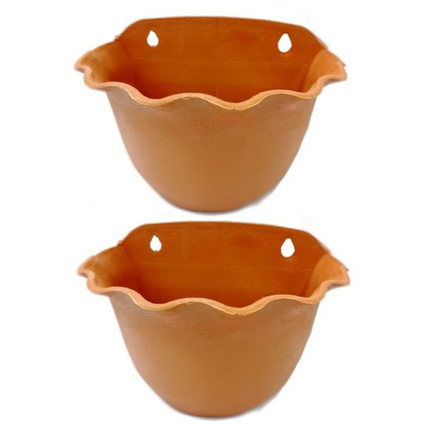 Gardening Pots Pack of 2 Pots, 9 inches size wall hanging - Image 2