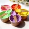 Ice Cream Cup With Spoon