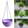 Pack of 8 Hanging Pot Garden Flower Plant Planters Decoration Hanging Basket - Image 2