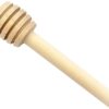 Wood Honey Spoon Dipper Wooden Mixing Stick Spoon Dip Drizzler Server Spoons Handle 8 cm - Image 3