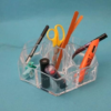 Deluxe Makeup Organizer, Acrylic Table Top Tray For Cosmetics and Jewelry