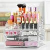 3 Drawers - Acrylic Cosmetic & Makeup Storage Box - Image 3