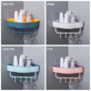 Bathroom Corner Shelf-Wall-Mounted Storage Rack - Image 3