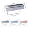 Bathroom Shelf Shower Rack Basket Organizer Wall Shampoo Rack With Drawer Towel Rack No Drilling Kitchen Accessories Storage - Image 3