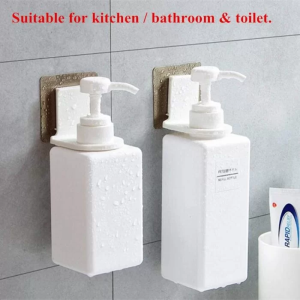 Multifunctional Bottle Hanging Holder Shower Gel Bottle Holder, Shampoo Holder Hook, Hand Soap Detergent Shelf, Bathroom Accessories - Image 5