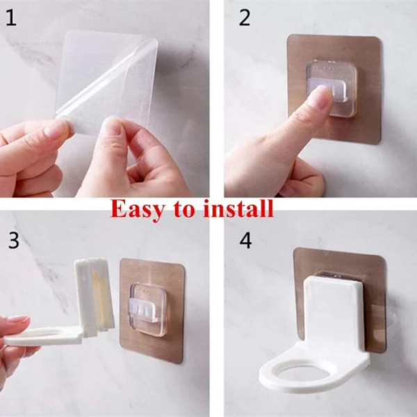 Multifunctional Bottle Hanging Holder Shower Gel Bottle Holder, Shampoo Holder Hook, Hand Soap Detergent Shelf, Bathroom Accessories - Image 3