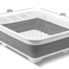 Collapsible Silicone Dish Rack Camping Dish Tub - Image 2