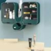 Multifunction Cosmetic Organizer For Bathroom Wall Mounted Makeup Storage Box - Image 4