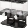 DOUBLE Barrel Square Dry Food Cereal Dispenser - Image 3