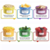 Get Fit Perfect Portions Containers – Diet Control Containers – Pack of 7 Containers with Lids - Image 3