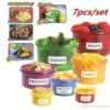 Get Fit Perfect Portions Containers – Diet Control Containers – Pack of 7 Containers with Lids - Image 2