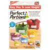 Get Fit Perfect Portions Containers – Diet Control Containers – Pack of 7 Containers with Lids - Image 4