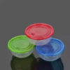 Easy Rack Food Storage Air Tight Leak Proof Box – Pack of 3 – Round – Large - Image 3