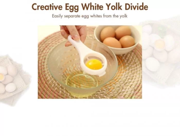 Egg Yolk Separator 1pc – Safe Plastic Egg White Separator - Image 3