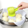 Fruit Slicer Tomato Cutter Lemon Potato Food Egg Peel Onion Holder - Image 4