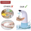 Infrared Sensing Automatic Soap Dispenser Machine Press less Soap Auto Dispenser Replaceable Soap for Bathroom Kitchen - Image 4