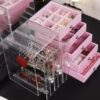 Jewellery Organizer 5 Trays for Women and Girls Earring Ring Necklace Bracelet & Watch Organizer - Image 2