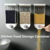 Kitchen Food Storage Container Cereal Dispenser Oatmeal Wall Mounted Container Cereal Dispenser Oatmeal Wall Mount - Image 4