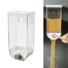 Kitchen Food Storage Container Cereal Dispenser Oatmeal Wall Mounted Container Cereal Dispenser Oatmeal Wall Mount - Image 3