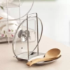 Lid And Spoon Stand Holder Stainless Steel – Cover Lid Rest Stand Spoon Holder Organizer - Image 7
