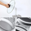 Lid And Spoon Stand Holder Stainless Steel – Cover Lid Rest Stand Spoon Holder Organizer - Image 3