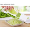 Multifunctional Slicer Vegetable Cutter with 5 Blades And Peeler Cutter Potato Onion Slicer Kitchen Tool - Image 4
