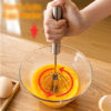 Stainless Steel Rotary Egg Beater - Image 4