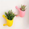 Wall Hanging Planter Vase Succulent Flowerpot Plastic Planter Wall Mounted Orchid Flower Pots - Image 4