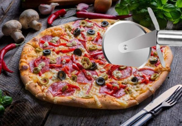 Non-Stick Stainless Steel Pizza Cutter