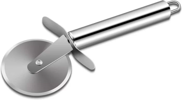 Non-Stick Stainless Steel Pizza Cutter - Image 2