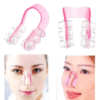 Nose Shaper Clip Nose Lifter Straightener Safety Silicone Pads Beauty Tool