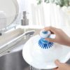 Plastic Cleaning Brush with Soap Dispenser for Kitchen - Image 5