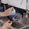 Plastic Cleaning Brush with Soap Dispenser for Kitchen