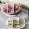 Portable Travel Mini Jewelry Box – Plastic Jewelry Organizer for Rings, Earring