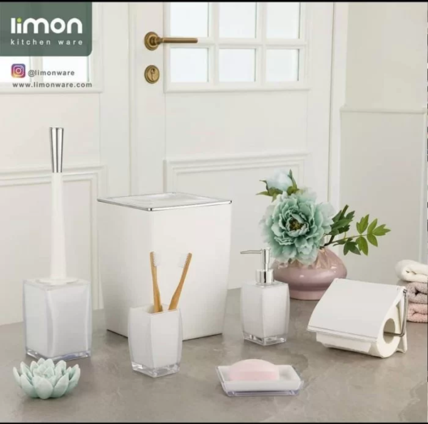 Premium Quality Limon Bathroom Set Bathroom Accessories - Image 4