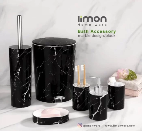 Premium Quality Limon Bathroom Set Bathroom Accessories - Image 2