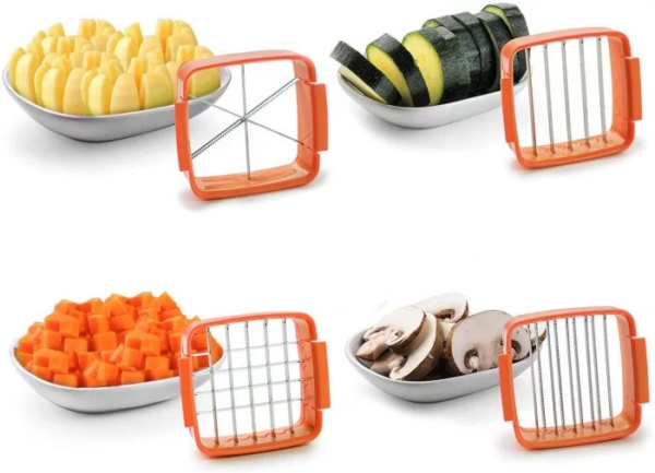 Quick Nicer Dicer 5 In 1 Vegetable Cutter Chopper Perfect for Kitchen Food Chopper - Image 6