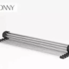 Roll Up Dish Drying Rack Sink Stainless Steel Kitchen Folding Rack Over Sink Dish Drainer - Image 4