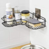 Bathroom Corner Rack Self-Adhesive Triangular Bathroom Corner Shelf - Image 5