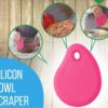 Silicon Bowl Scraper Food Grade Dough Scraper - Image 3