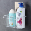 Sink Caddy Organizer Metal Sponge Holder Rack Drain Rack Basket for Kitchen ,Towel Rack - Image 3