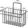 Sink Caddy Organizer Metal Sponge Holder Rack Drain Rack Basket for Kitchen ,Towel Rack - Image 9