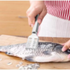 Fish Scale Scraper, Stainless Steel Fish Scale Remover Peeler