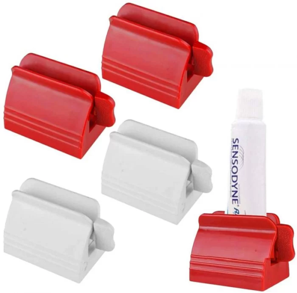 Toothpaste Tube Squeezer – Multifunction Manual Rotate Toothpaste Dispenser Tube Squeezer Tool - Image 6